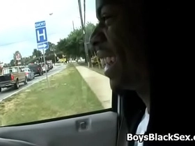 Blacks on boys - gay hardcore interracial porn 17