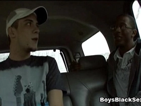 Interracial bareback hardcore teen sex 10