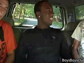 Gay interracial hardcore sex video from blacksonboys 06