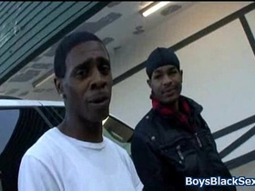 White sexy boy hardcore interracial bareback gay fucking 22