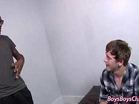Blacks on boys - bareback interracial hardcore fucking movie 22