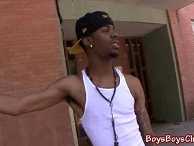 Nasty bareback interracial hard fucking 20