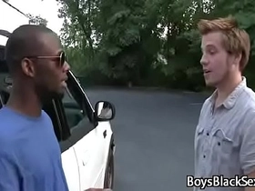 Blacksonboys - gay hardcore interracial fuck 22
